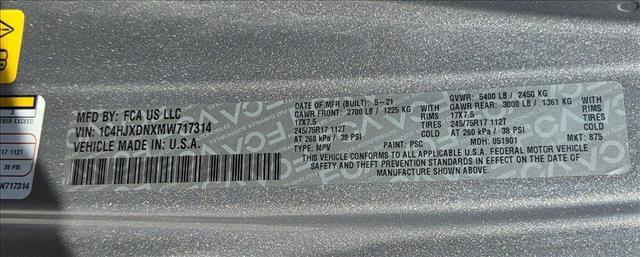 Photo of 2021 Billet Silver Metallic Clearcoat Jeep Wrangler Unlimited
