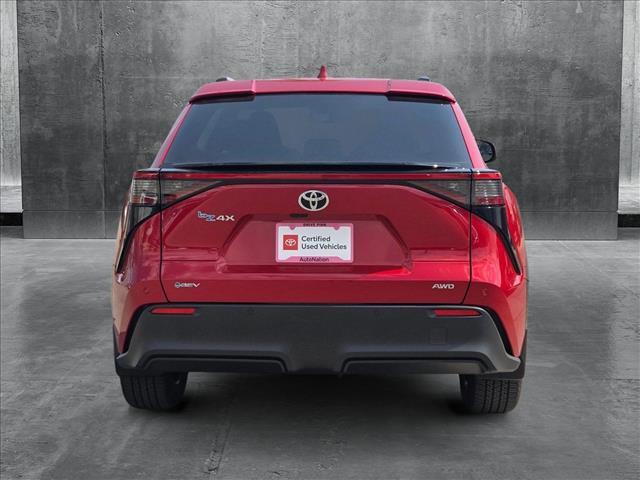 Photo of 2025 Supersonic Red Toyota bZ4X