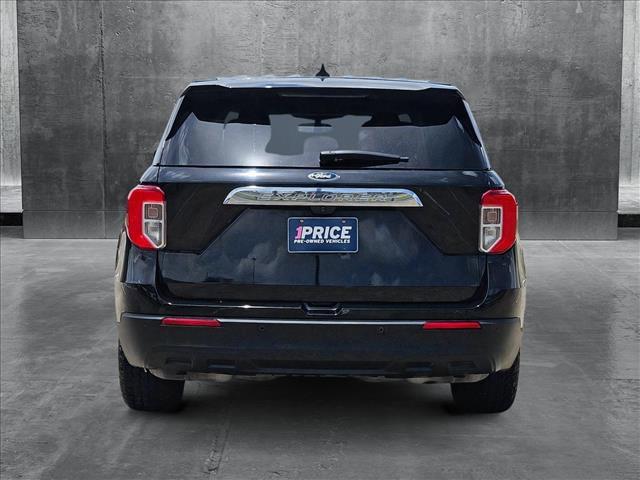 Photo of 2021 Agate Black Metallic Ford Explorer