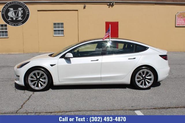 Photo of 2021 Pearl White Multi-Coat Tesla Model 3