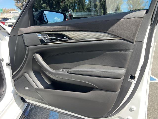 Photo of 2016 Crystal White Frost Cadillac CTS-V
