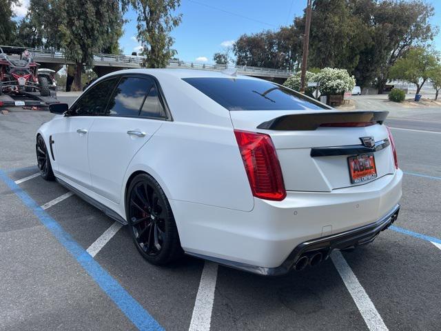 Photo of 2016 Crystal White Frost Cadillac CTS-V