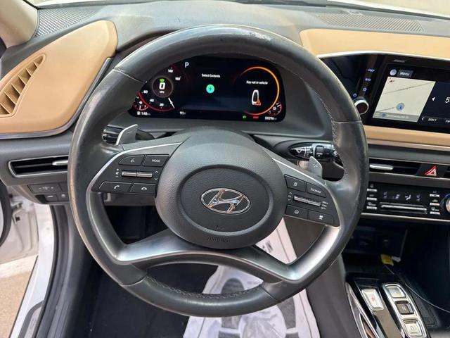 Photo of 2021 Hyper White Hyundai SONATA