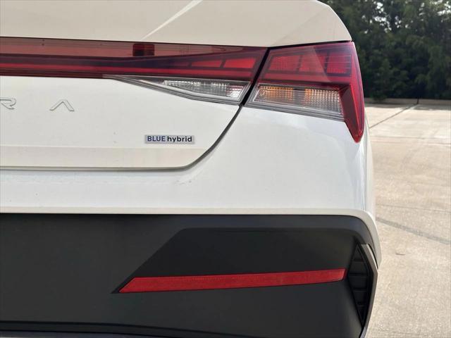 Photo of 2025 W6H White Hyundai ELANTRA HEV