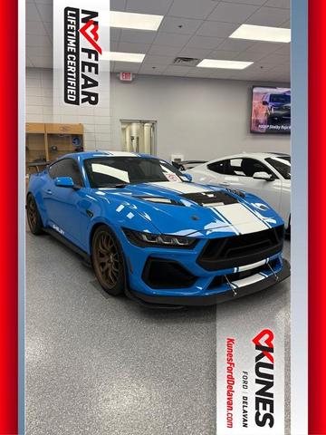 Photo of 2025 Grabber Blue Ford Mustang
