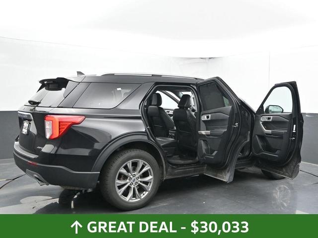 Photo of 2023 Agate Black Metallic Ford Explorer