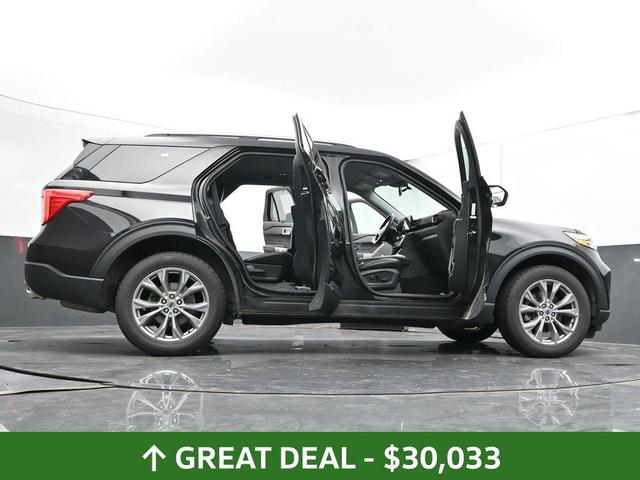 Photo of 2023 Agate Black Metallic Ford Explorer