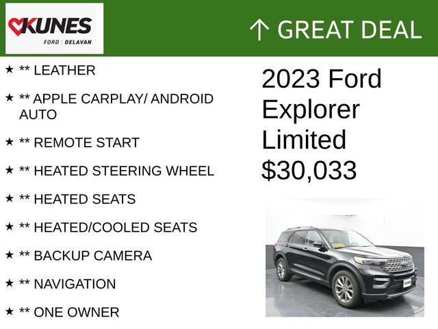 Photo of 2023 Agate Black Metallic Ford Explorer