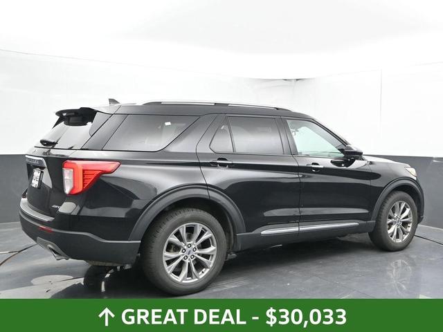 Photo of 2023 Agate Black Metallic Ford Explorer