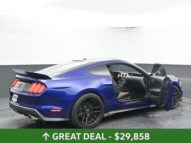 Photo of 2015 Deep Impact Blue Metallic Ford Mustang