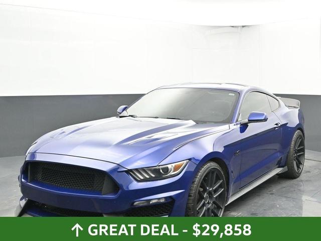 Photo of 2015 Deep Impact Blue Metallic Ford Mustang