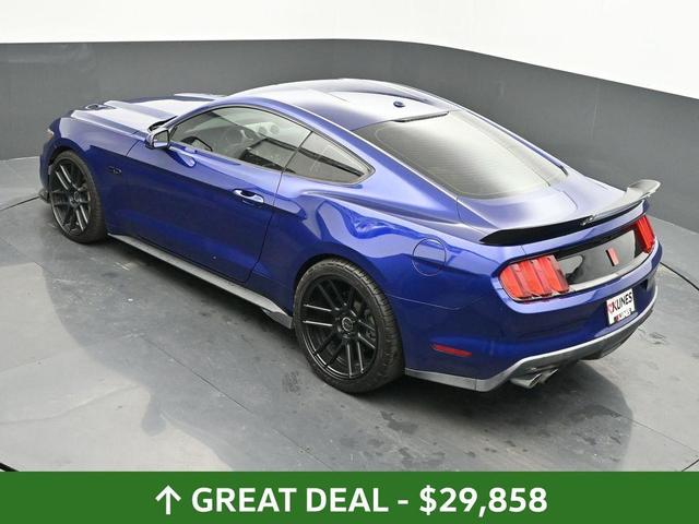 Photo of 2015 Deep Impact Blue Metallic Ford Mustang