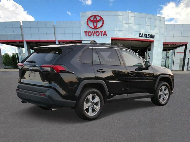 Photo of 2021 Midnight Black Metallic Toyota RAV4 Hybrid