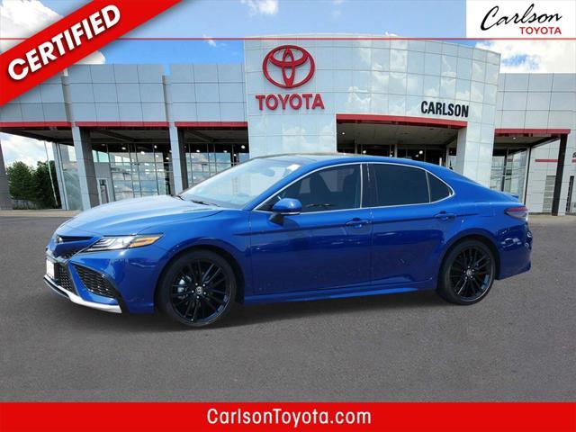 Photo of 2024 Blue Toyota Camry