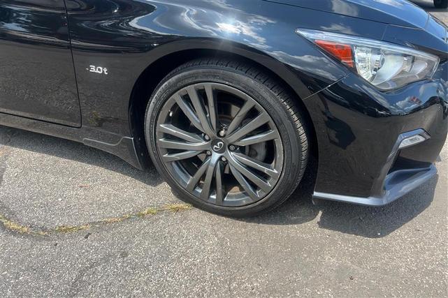 Photo of 2020 Black Obsidian INFINITI Q50