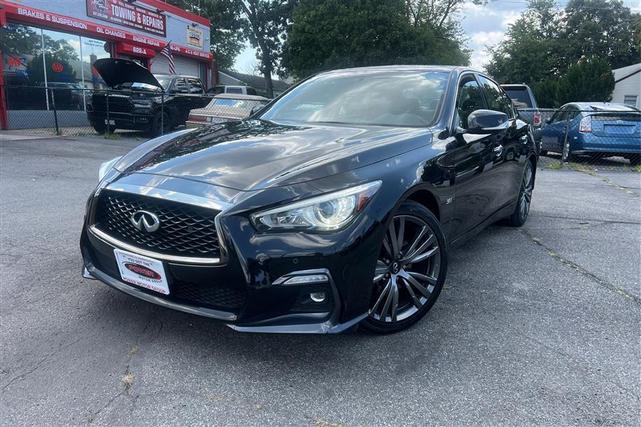 Photo of 2020 Black Obsidian INFINITI Q50