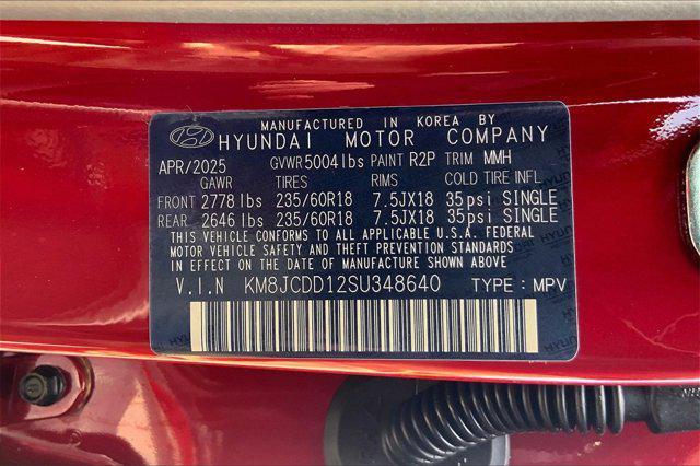 Photo of 2025 Ultimate Red Hyundai TUCSON Hybrid
