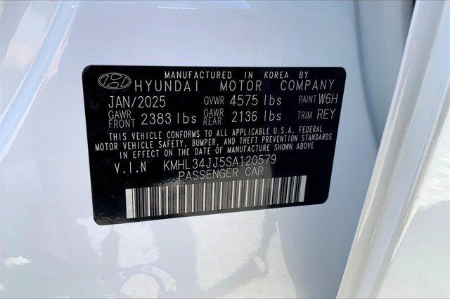 Photo of 2025 Serenity White Hyundai SONATA Hybrid