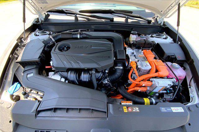 Photo of 2025 Serenity White Hyundai SONATA Hybrid