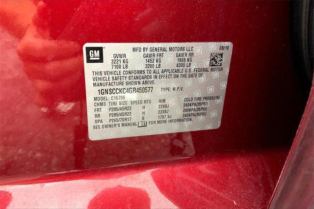 Photo of 2016 Siren Red Tintcoat Chevrolet Tahoe
