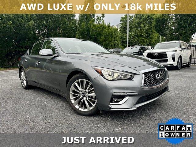 Photo of 2022 Graphite Shadow INFINITI Q50