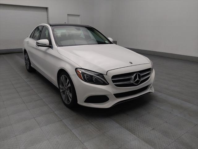 Photo of 2018 White Mercedes-Benz C-Class