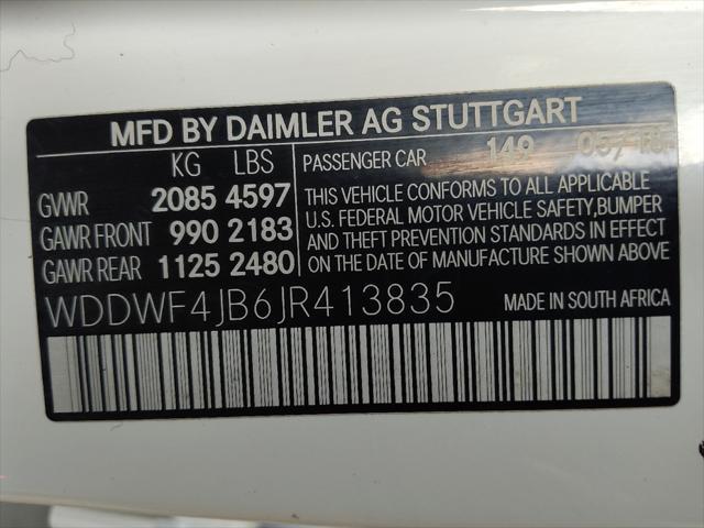 Photo of 2018 White Mercedes-Benz C-Class