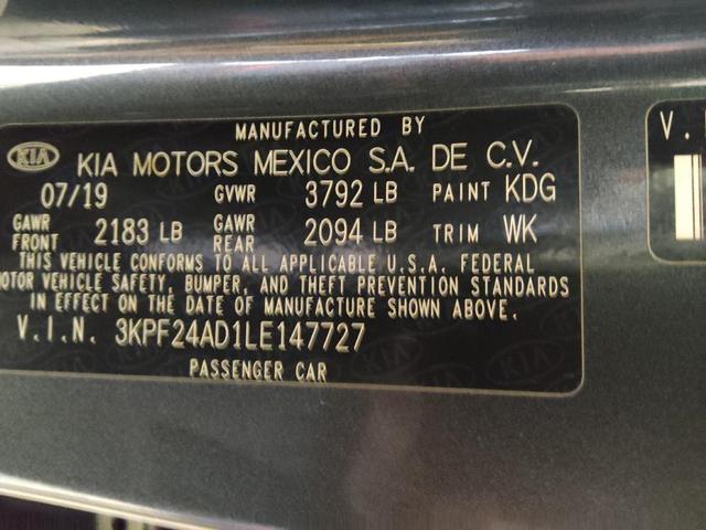 Photo of 2020 Gray Kia Forte
