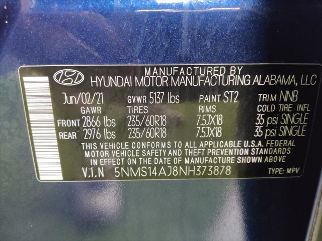 Photo of 2022 Stormy Sea Hyundai SANTA FE