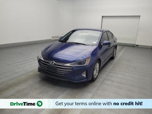 Photo of 2019 Lakeside Blue Hyundai ELANTRA