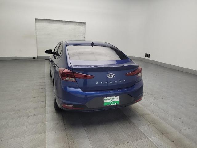 Photo of 2019 Lakeside Blue Hyundai ELANTRA