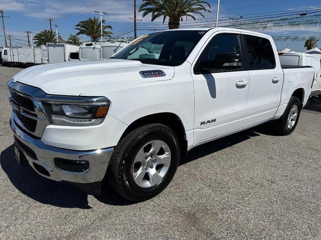 Photo of 2021 Bright White Clearcoat RAM 1500