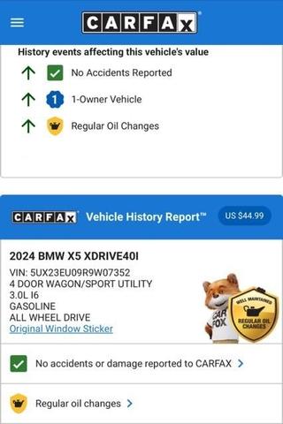 Photo of 2024 Skyscraper Gray Metallic BMW X5