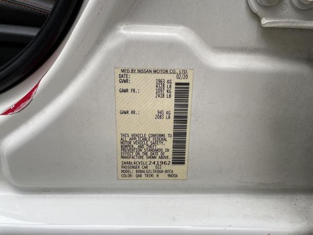 Photo of 2020 White Nissan Altima