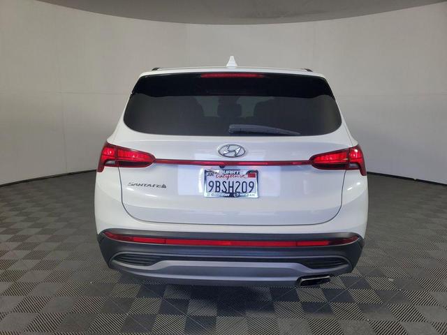Photo of 2021 Quartz White Hyundai SANTA FE
