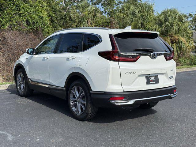 Photo of 2021 Platinum White Pearl Honda CR-V Hybrid