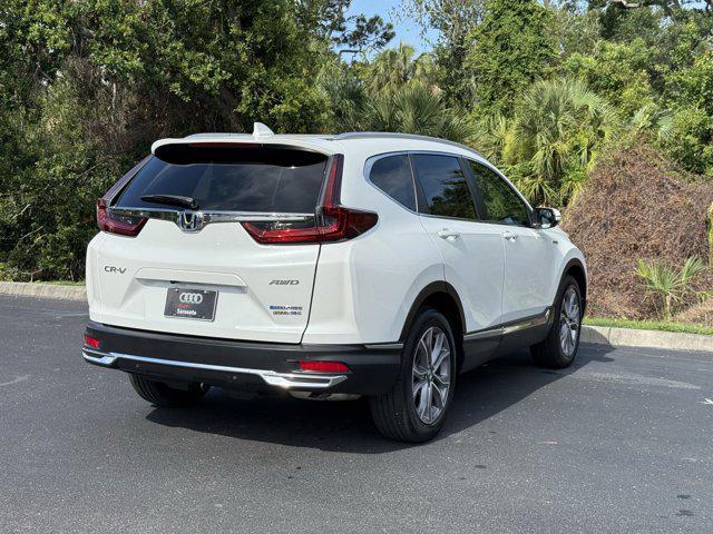 Photo of 2021 Platinum White Pearl Honda CR-V Hybrid