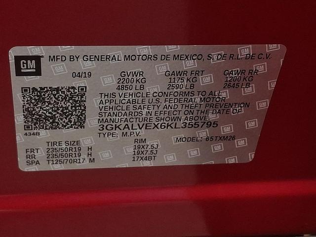 Photo of 2019 Red Quartz Tintcoat GMC Terrain