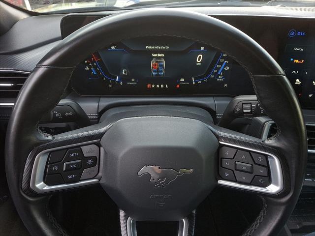 Photo of 2024 Shadow Black Ford Mustang