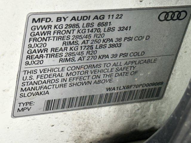 Photo of 2023 Carrara White Audi Q7