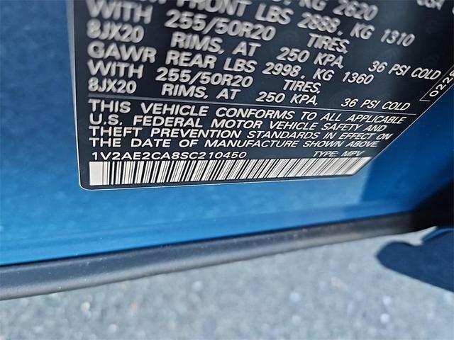 Photo of 2025 Mountain  Lake Blue Volkswagen Atlas Cross Sport
