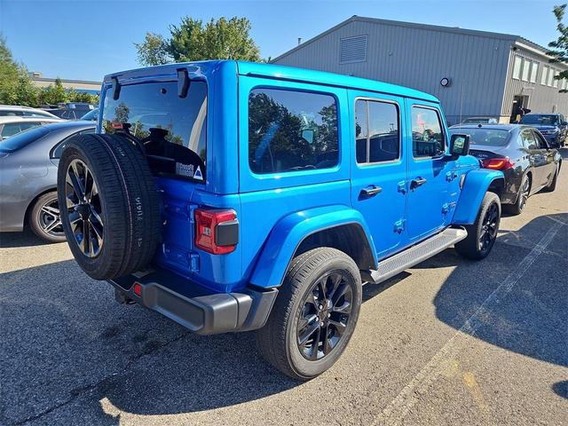 Photo of 2022 Hydro Blue Pearl Jeep Wrangler Unlimited 4xe