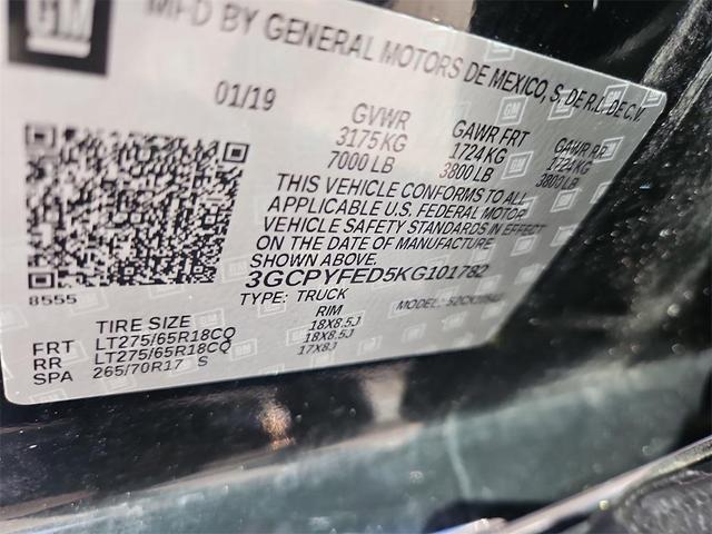 Photo of 2019 Black Chevrolet Silverado 1500