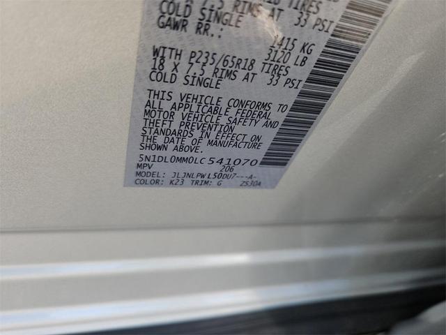 Photo of 2020 Liquid Platinum INFINITI QX60
