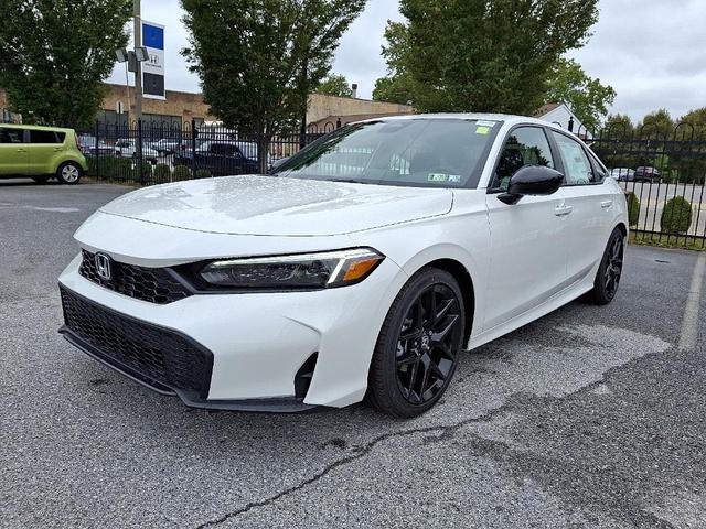 Photo of 2026 Platinum White Pearl Honda Civic
