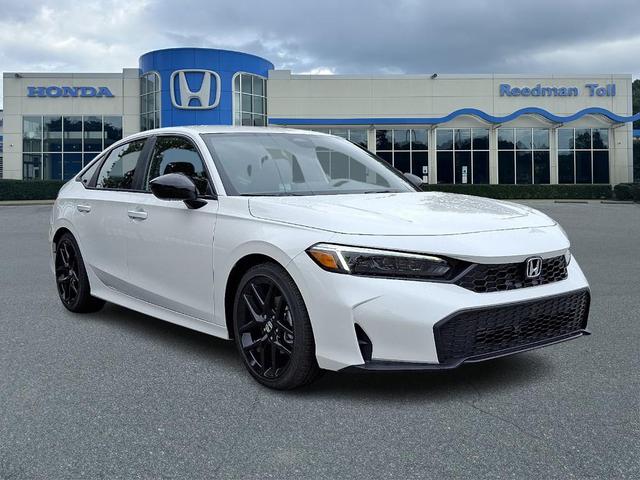 Photo of 2026 Platinum White Pearl Honda Civic