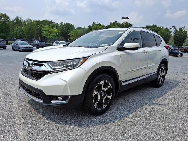 Photo of 2018 White Diamond Pearl Honda CR-V