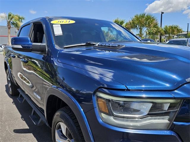 Photo of 2021 Patriot Blue Pearlcoat RAM 1500