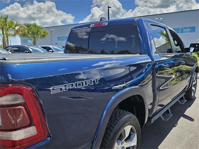 Photo of 2021 Patriot Blue Pearlcoat RAM 1500