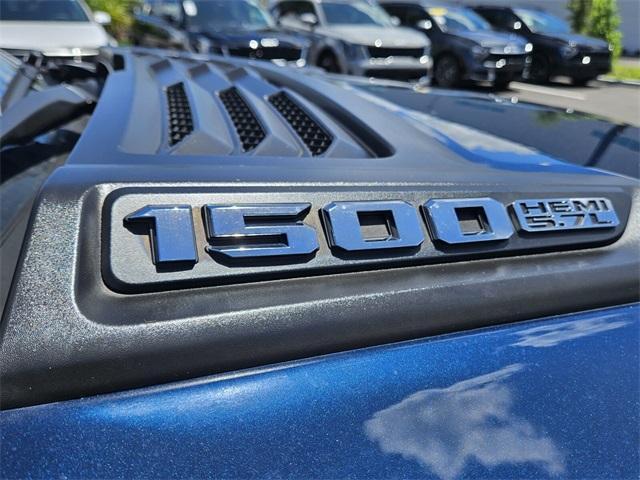 Photo of 2021 Patriot Blue Pearlcoat RAM 1500